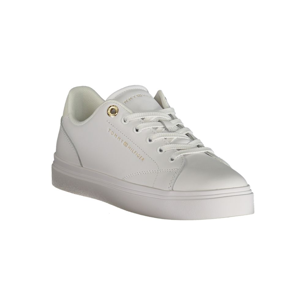 Tommy Hilfiger Bianco Polyurethane Donna Sneaker