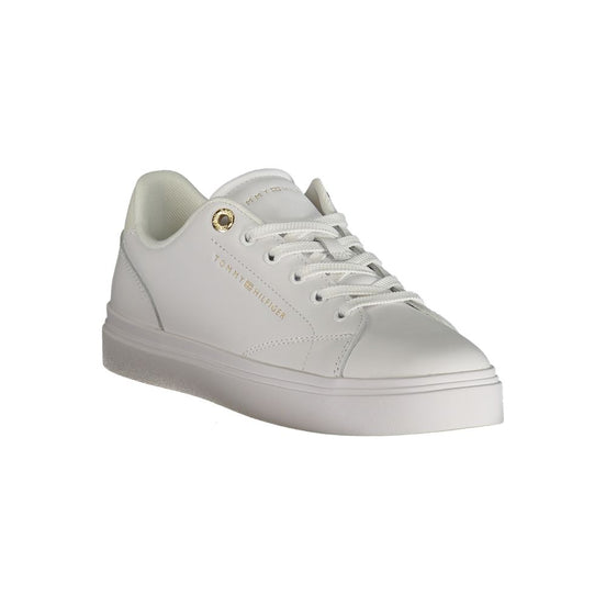 Tommy Hilfiger Bianco Polyurethane Donna Sneaker