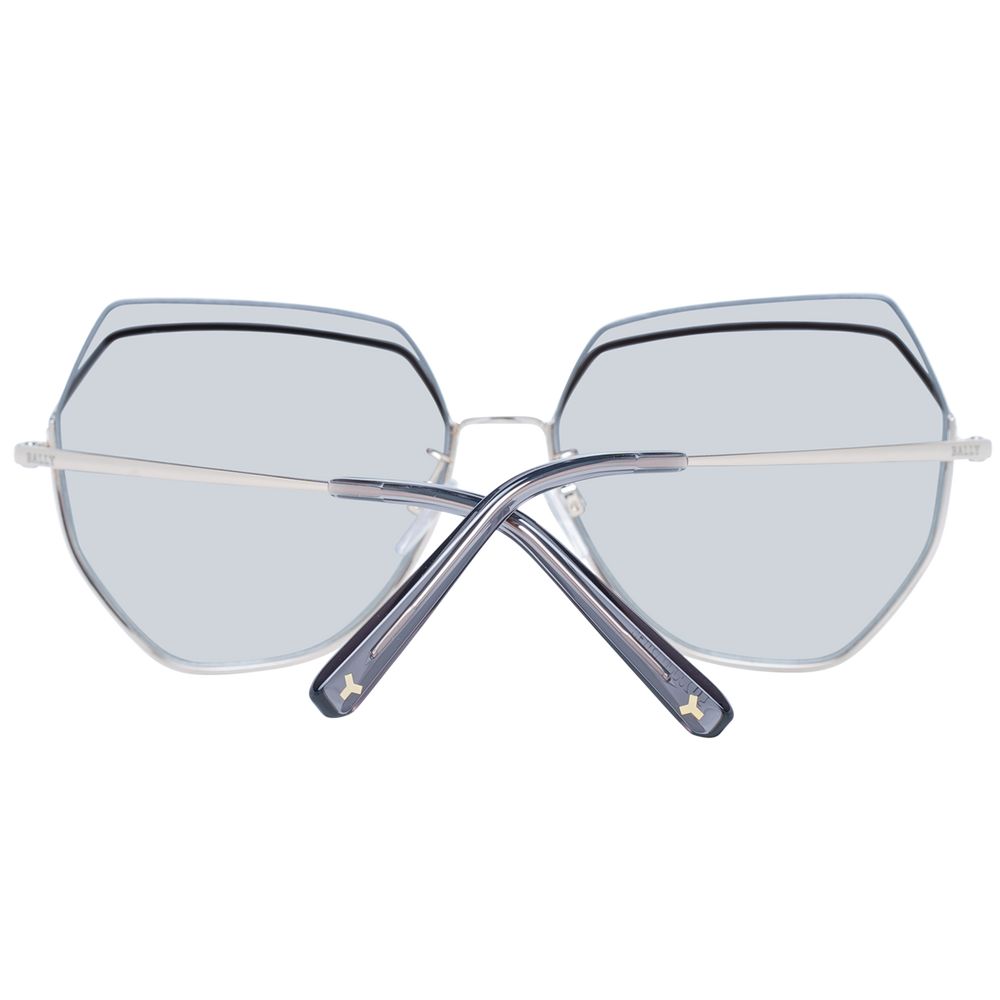 Bally Rose Gold Metal Sunglasses