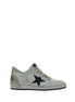 Golden Goose White Goatskin Low Top Sneakers