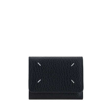 Maison Margiela Black Calf Leather Bos Taurus Wallet