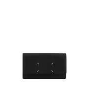 Maison Margiela Black Calf Leather Bos Taurus Wallet