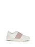 Valentino Garavani White Calf Leather Bos Taurus Low Top Sneakers