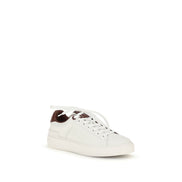 Balmain B-Court White Leather Sneakers