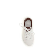 Balmain B-Court White Leather Sneakers