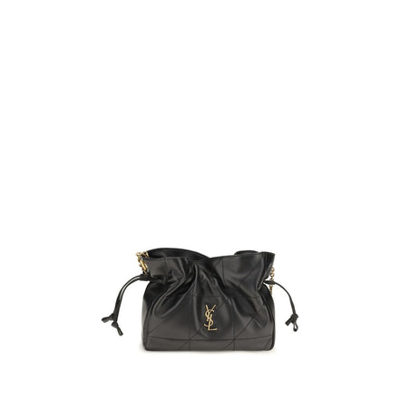 Saint Laurent Jamie Black Leather Pouch