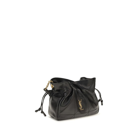Saint Laurent Jamie Black Leather Pouch