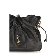 Saint Laurent Jamie Black Leather Pouch