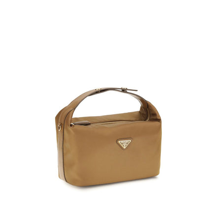 Prada Beige Recycled Polyamide Handbag