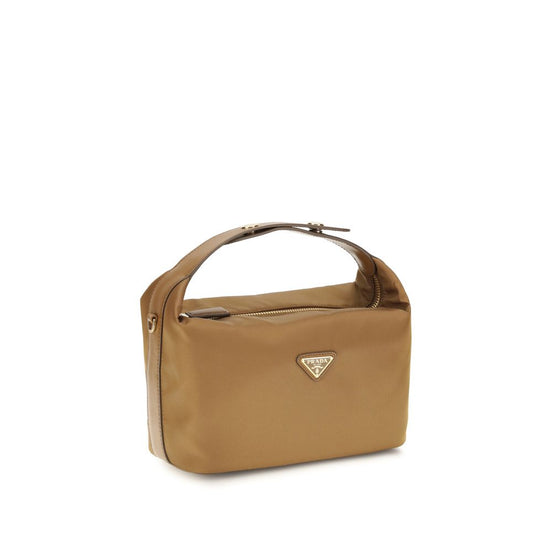 Prada Beige Recycled Polyamide Handbag