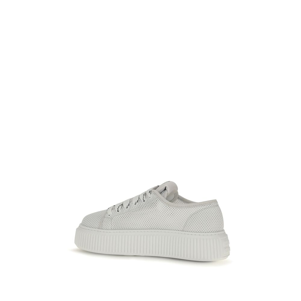 Miu Miu White Platform Sneakers