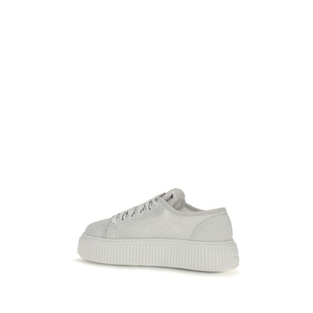 Miu Miu White Platform Sneakers