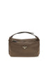 Prada Brown Recycled Polyamide Handbag