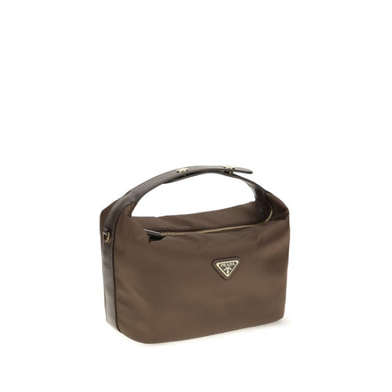 Prada Brown Recycled Polyamide Handbag