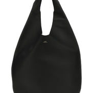 A.P.C. Black Calfskin Shoulder Bag