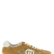 Gucci Beige Calfskin Low Top Sneakers