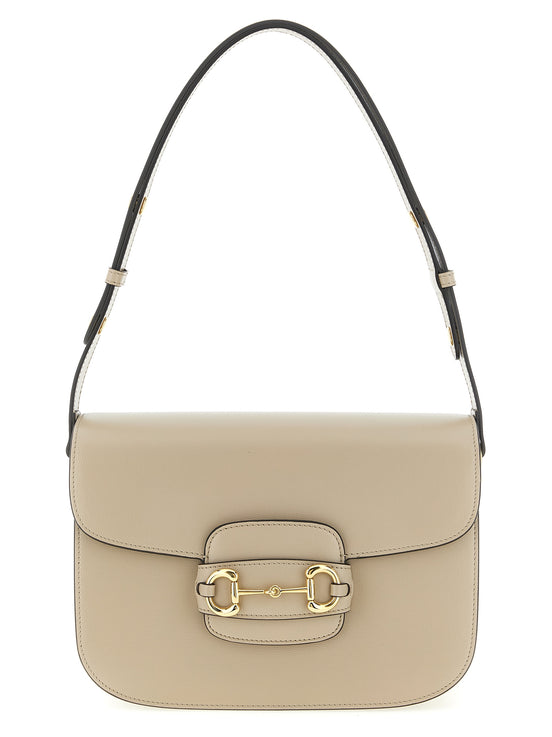 Gucci Beige Calfskin Shoulder Bag