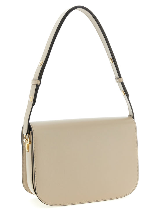 Gucci Beige Calfskin Shoulder Bag
