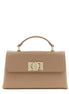 Furla Beige Calfskin Crossbody Bag