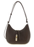 Furla Goccia Brown Leather Shoulder Bag