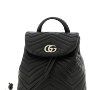 Gucci Black Lamb Leather Backpack