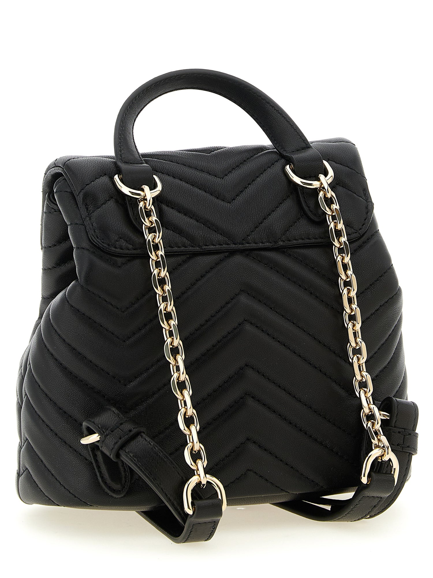 Gucci Black Lamb Leather Backpack