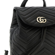 Gucci Black Lamb Leather Backpack