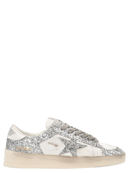 Golden Goose Silver Polyester Sneakers