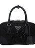 Prada Black Fabric Satchel Bag