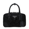 Prada Black Fabric Satchel Bag