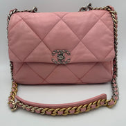 Chanel 19 Medium Pink Shoulder Bag