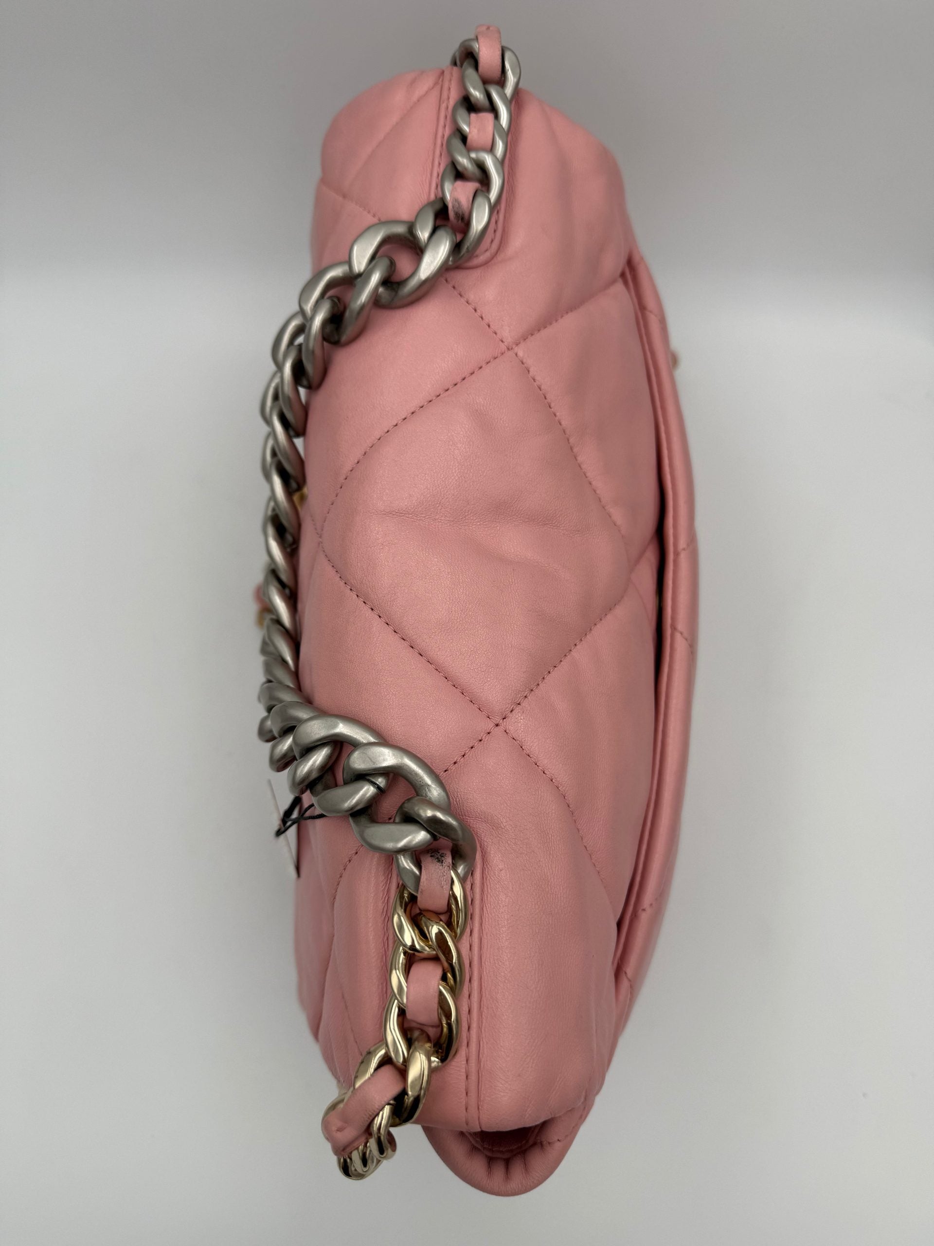Chanel 19 Medium Pink Shoulder Bag