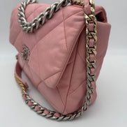 Chanel 19 Medium Pink Shoulder Bag