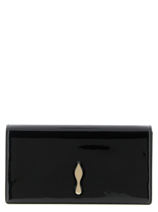 Christian Louboutin Black Calfskin Clutch Bag