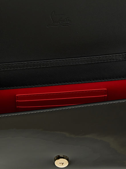 Christian Louboutin Black Calfskin Clutch Bag