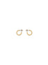 Versace Gold Brass Earrings
