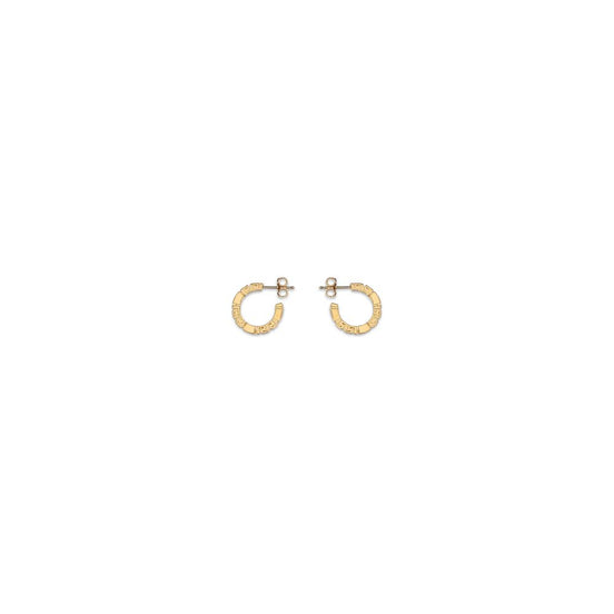 Versace Gold Brass Earrings