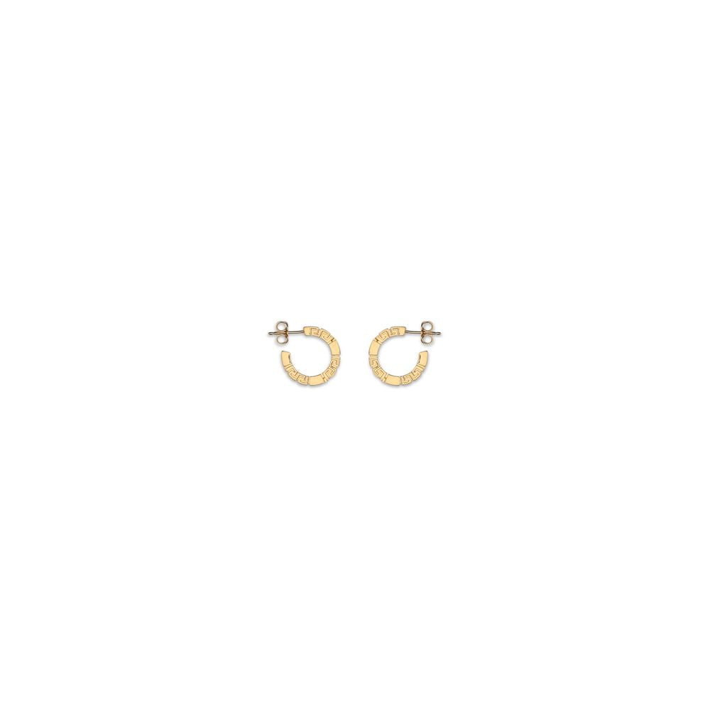 Versace Gold Brass Earrings