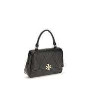 Tory Burch Black Calf Leather Bos Taurus Wallet