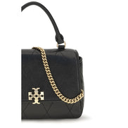 Tory Burch Black Calf Leather Bos Taurus Wallet