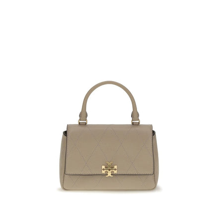 Tory Burch Charlie Mini Beige Leather Wallet