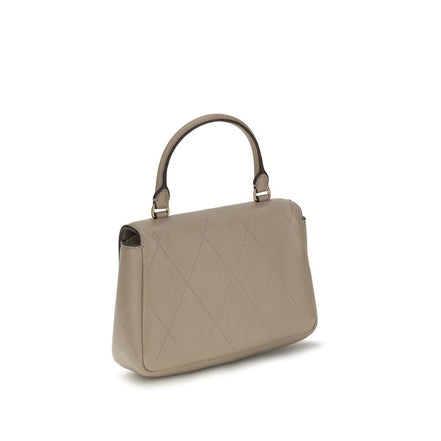 Tory Burch Charlie Mini Beige Leather Wallet
