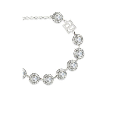 Magda Butrym Silver Metal Necklace