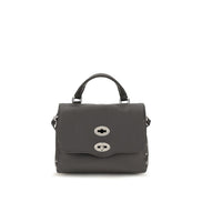 Zanellato Baby Postina Daily Gray Leather Satchel