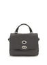 Zanellato Baby Postina Daily Gray Leather Satchel