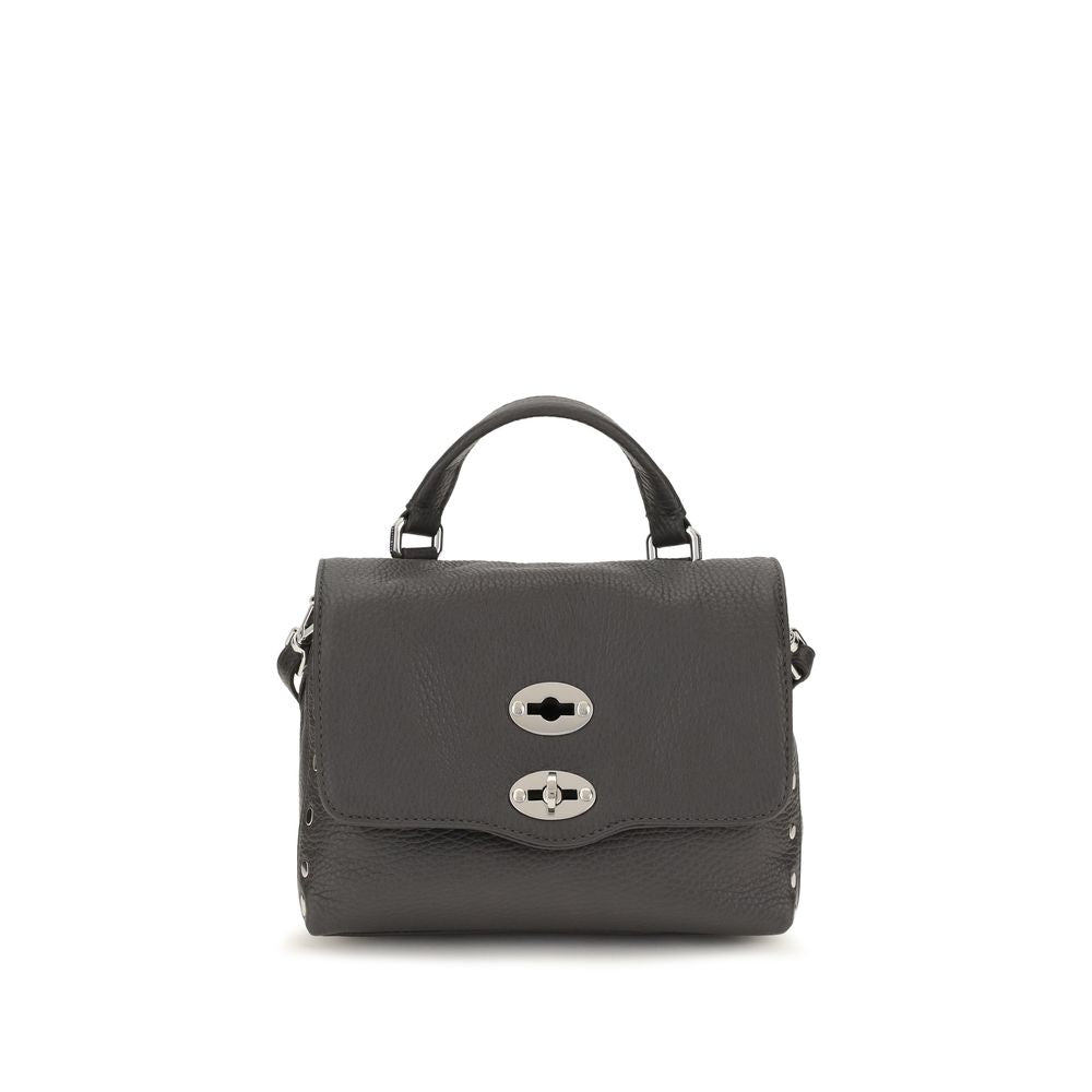 Zanellato Baby Postina Daily Gray Leather Satchel
