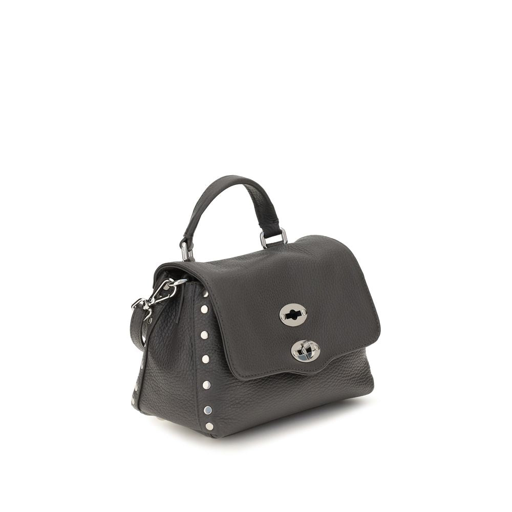 Zanellato Baby Postina Daily Gray Leather Satchel
