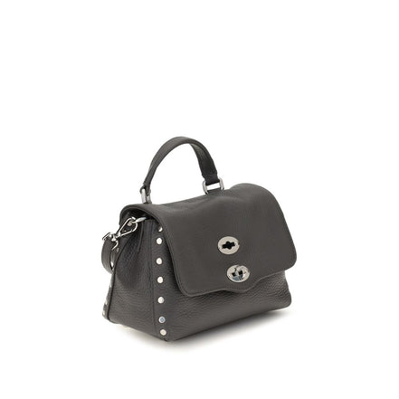 Zanellato Baby Postina Daily Gray Leather Satchel