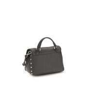 Zanellato Baby Postina Daily Gray Leather Satchel
