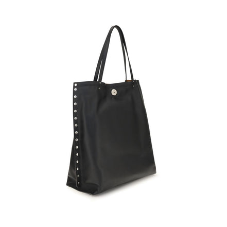 Zanellato Aspasso Saeta Black Leather Shoulder Bag